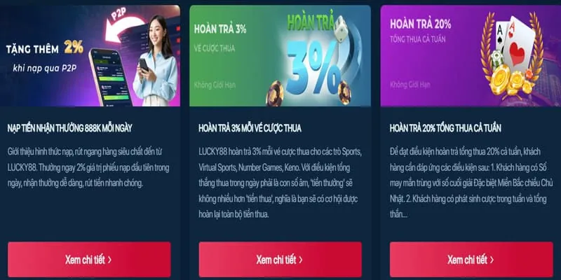 Khuyến mãi nạp tiền hàng ngày/tuần tại BJ88